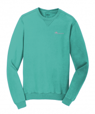 Port & Company® Beach Wash® Garment-Dyed Crewneck Sweatshirt